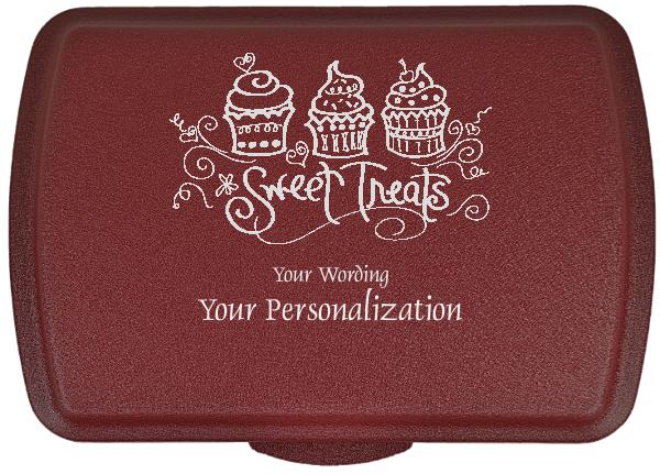 9X13" Traditional Cranberry Lid Only, Textured Finish