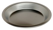 (image for) 9" Pie Pan & Lid - Charcoal Gray, Smooth Semigloss Finish