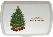 (image for) 9X13" Christmas Tree Design,Traditional Lid Only