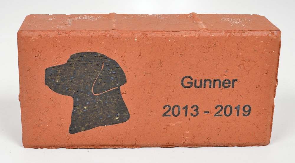 (image for) Pet Marker, WG-30 4x8" Brick