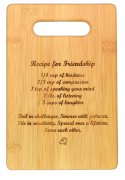 (image for) 9x6" Bamboo Cutting Boards, Friendship