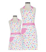 (image for) Adult-Child Apron Set-Sprinkle