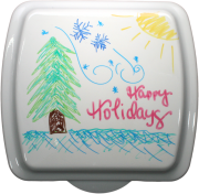 (image for) 9x9 Traditional Pan & Lid - Draw-Bake-Erase