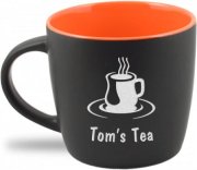 (image for) Orange, 12oz Matte Cafe Mug