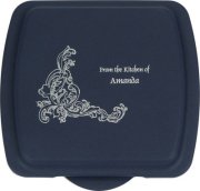 (image for) 9X9" Doughmakers - Navy Blue, Textured Finish