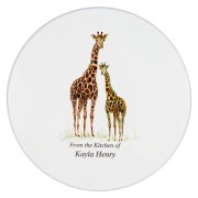 (image for) Cookie Tin, Giraffe Design