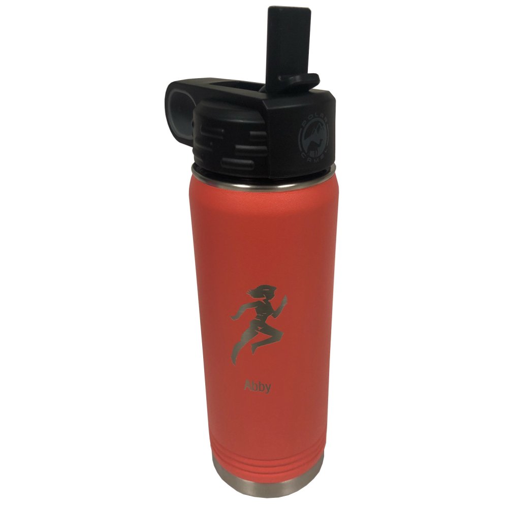 (image for) Coral Polar Camel Water Bottle, 20oz