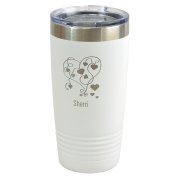 (image for) White Polar Camel Insulated Tumbler, 20oz