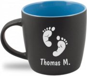 (image for) Light Blue, 12oz Matte Cafe Mug