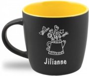 (image for) Yellow, 12oz Matte Cafe Mug