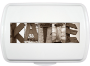 (image for) Custom Photo Letter Artwork Lid, Doughmakers Cake Pan