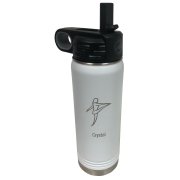 (image for) White Polar Camel Water Bottle, 20oz