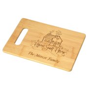 (image for) Home Sweet Home Bamboo Cutting Board