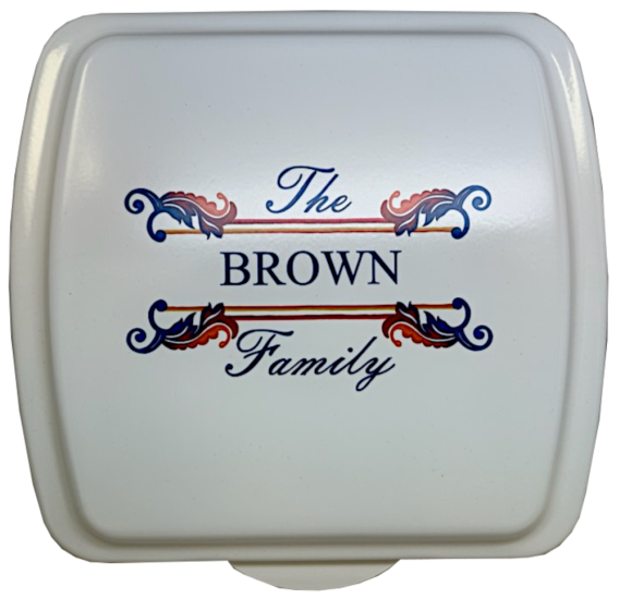 (image for) 9X9" Monogram 14, Doughmakers Pan