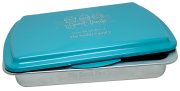 (image for) 9x13" Cake Pan - Turquoise Smooth Semigloss Finish Lid