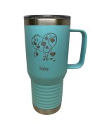 (image for) Teal Polar Camel Handled, 20oz