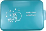 (image for) 9X13" Original Cake Pan & Lid, Turquoise Smooth Semigloss Finish