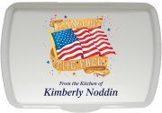 (image for) 9X13" Proud American Design,Traditional Lid Only