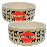 (image for) Large Pet Bowl, Set of Two